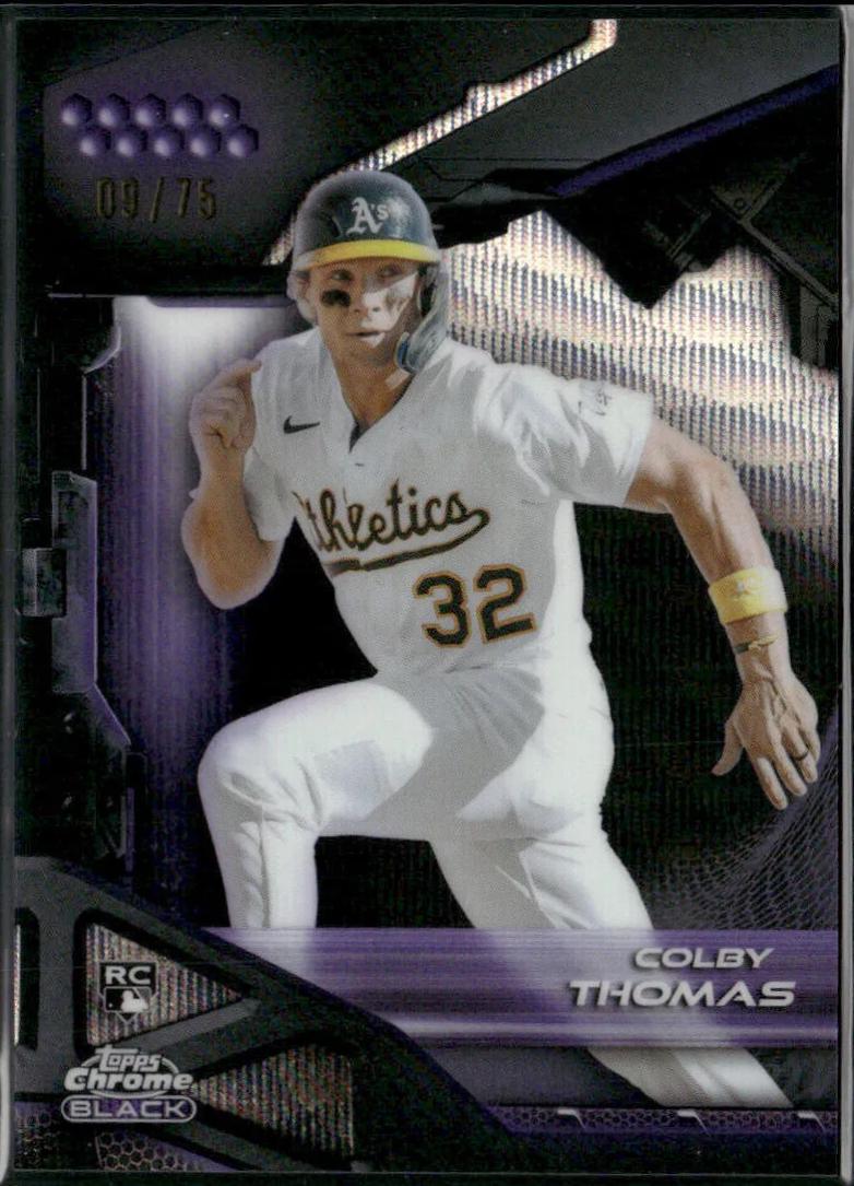Colby Thomas [Purple Wave Refractor] #133