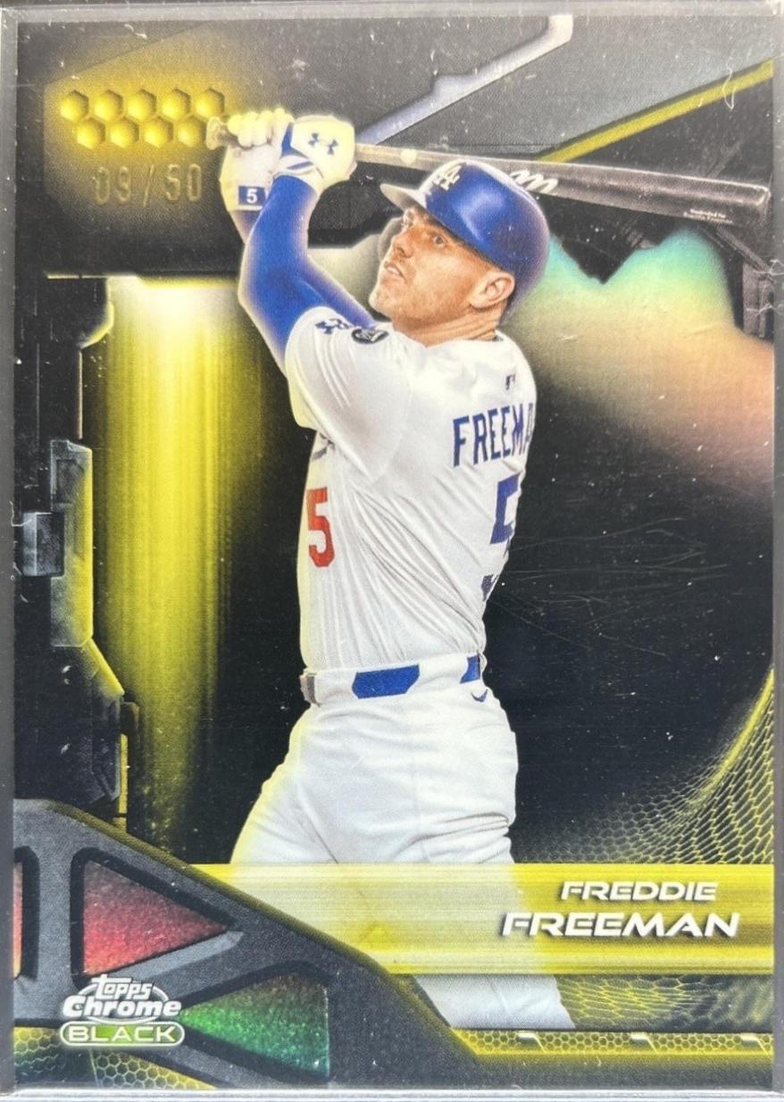 Freddie Freeman [Gold Refractor] #5