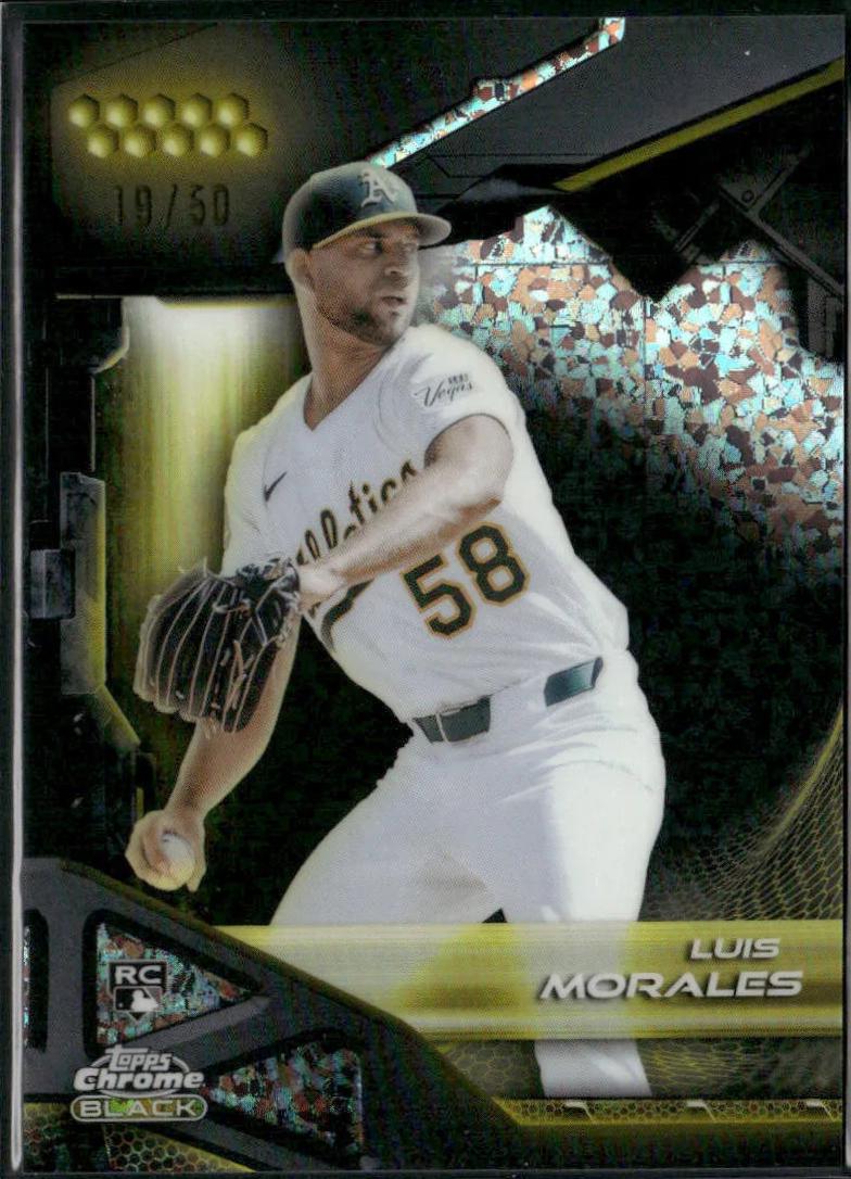Luis Morales [Gold Mini-Diamond Refractor] #196