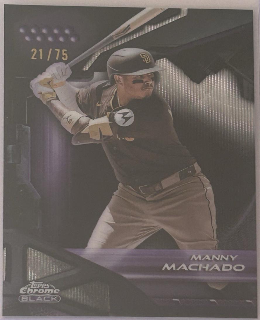 Manny Machado [Purple Refractor] #140