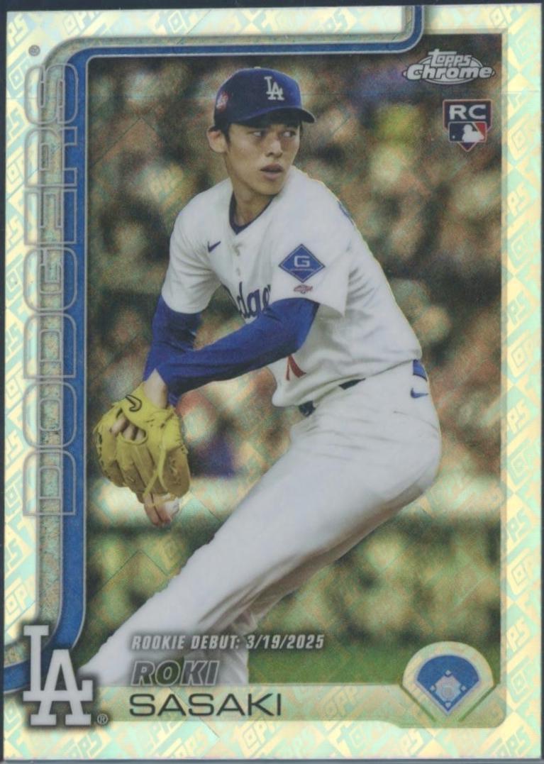 Roki Sasaki [Topps Refractor] #USC73