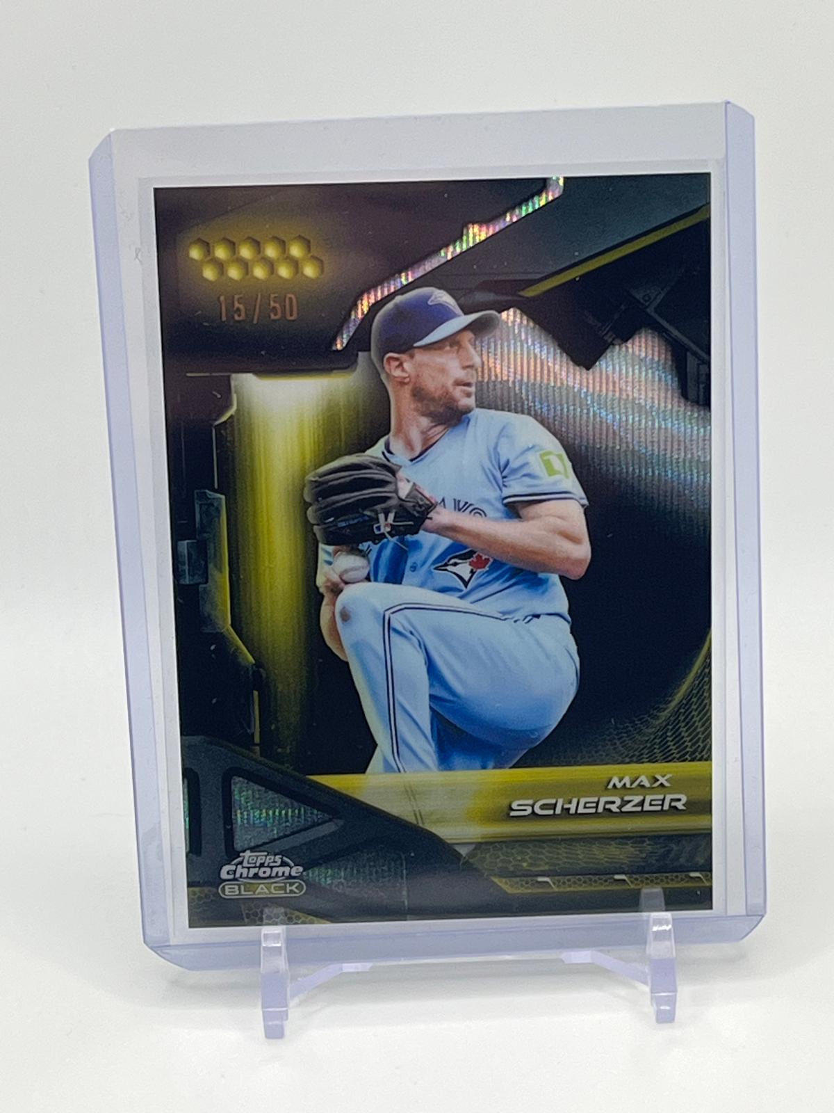 Max Scherzer [Gold Wave Refractor] #189