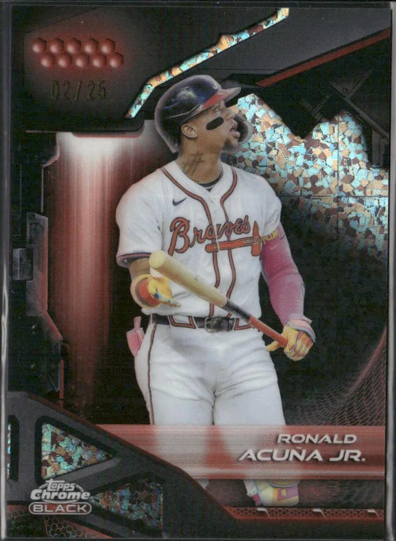 Ronald Acuna Jr. [Orange Mini-Diamond Refractor] #3