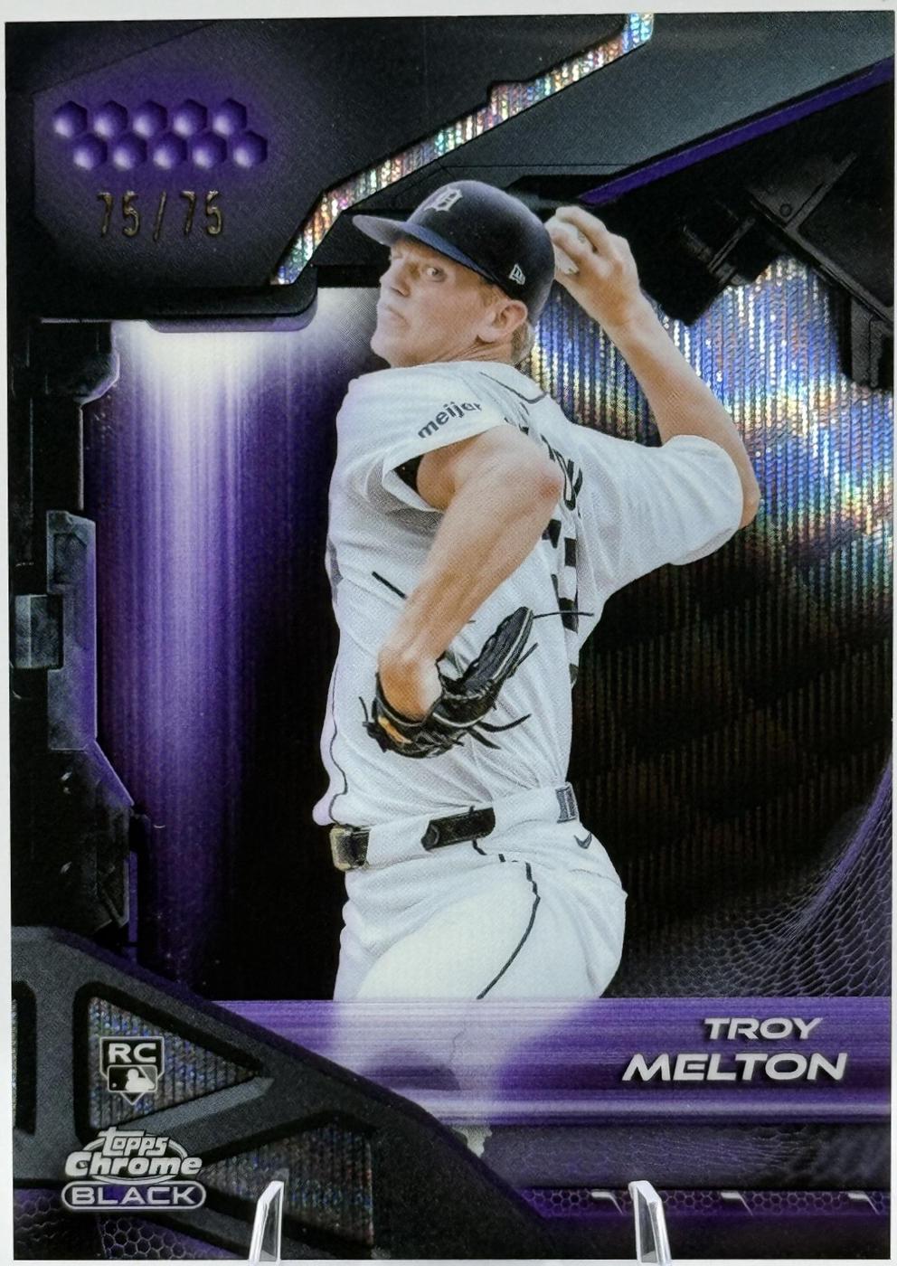 Troy Melton [Purple Wave Refractor] #92
