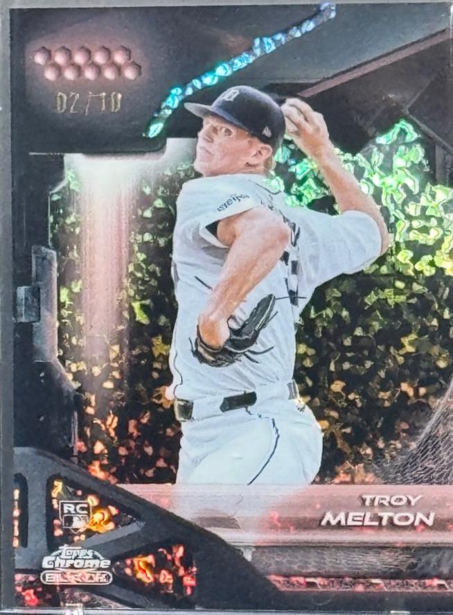Troy Melton [Rose Gold Mini-Diamond Refractor] #92