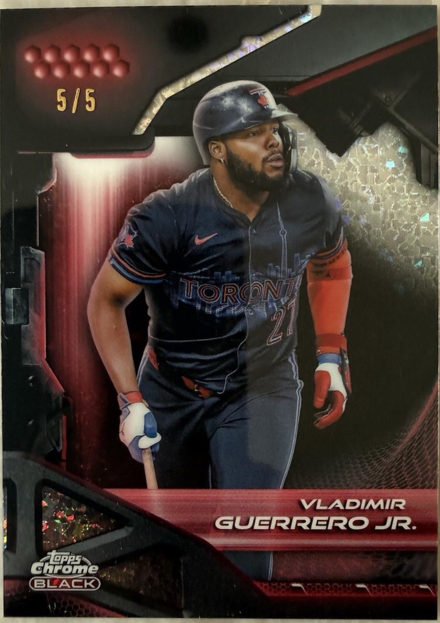 Vladimir Guerrero Jr. [Red Mini-Diamond Refractor] #111