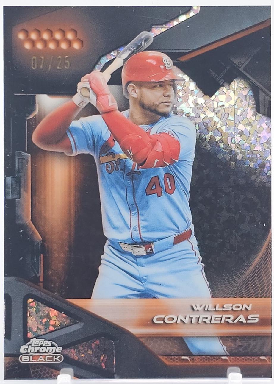 Willson Contreras [Orange Mini-Diamond Refractor] #53