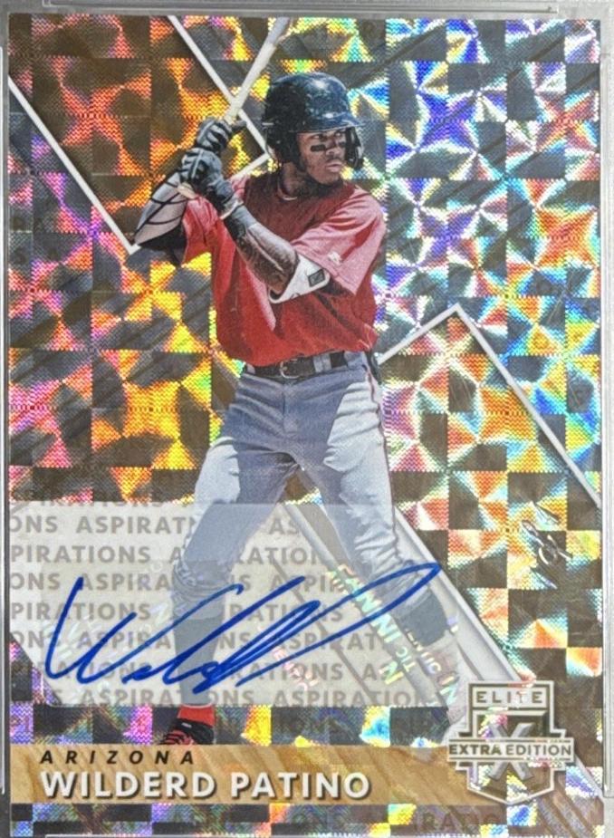 Wilderd Patino [Autograph Aspirations Gold] #175