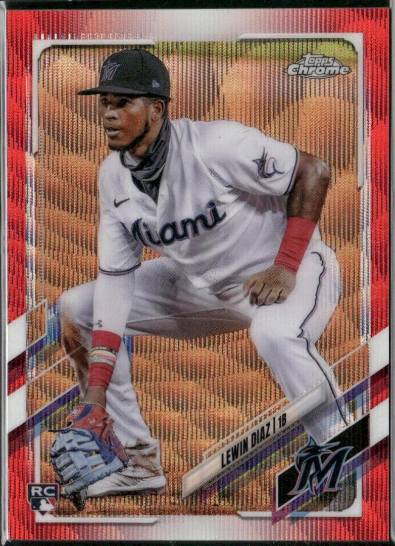 Lewin Diaz [Red Wave Refractor] #83