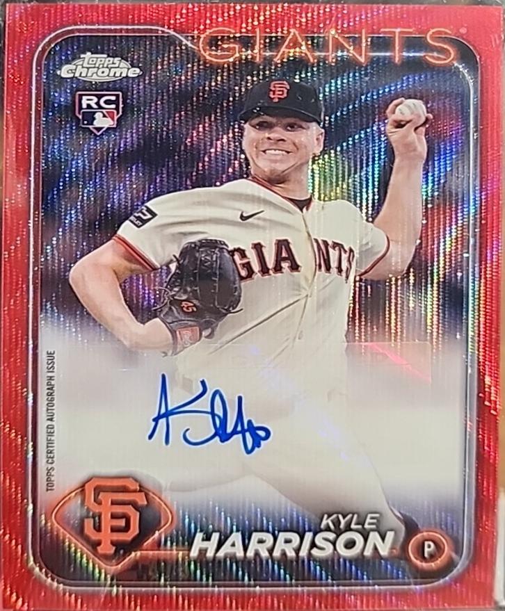 Kyle Harrison [Red Refractor] #AC-KH