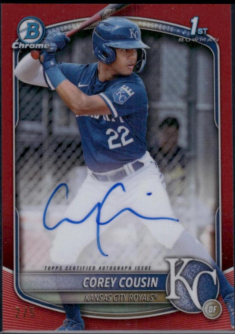 Corey Cousin [Red Refractor] #CPA-CCO
