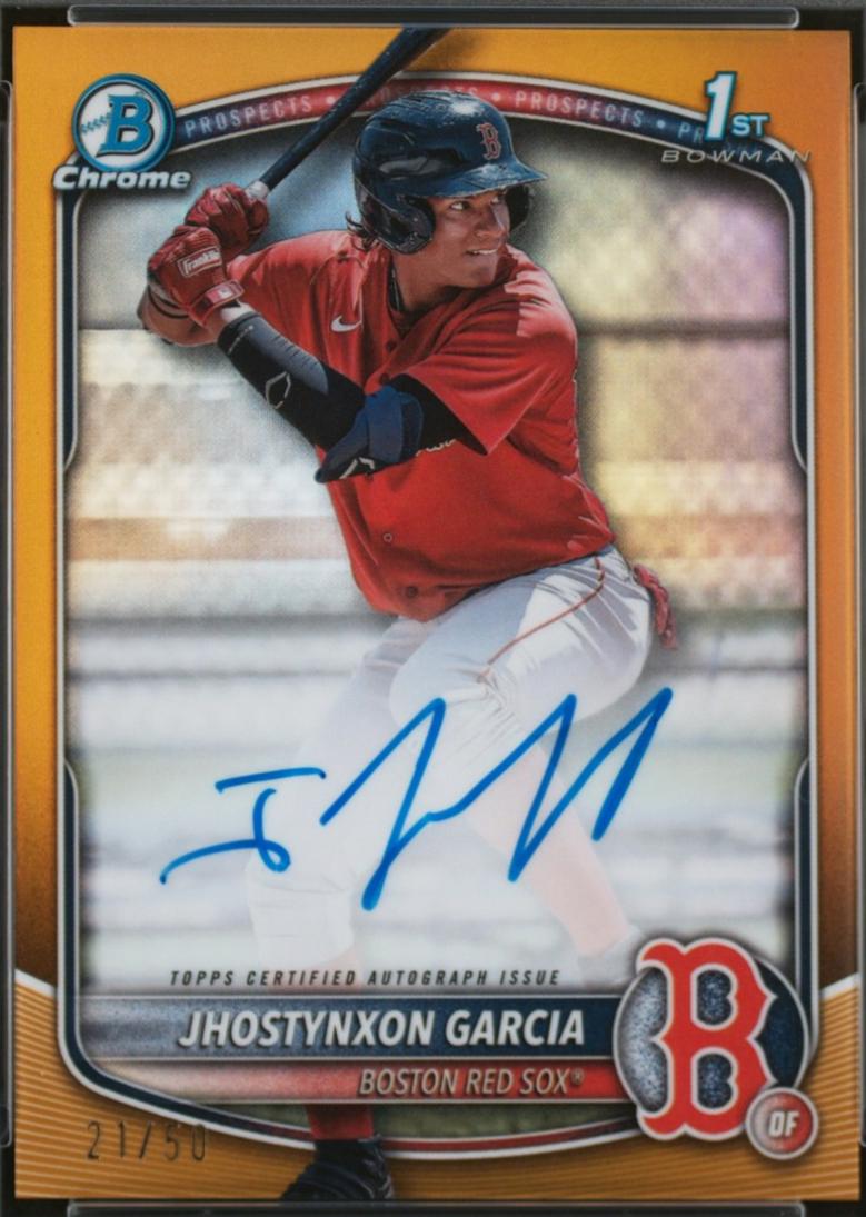 Jhostynxon Garcia [Gold Mojo Refractor] #CPA-JGA