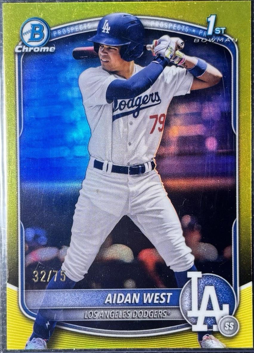 Aidan West [Yellow Refractor] #BDC-6