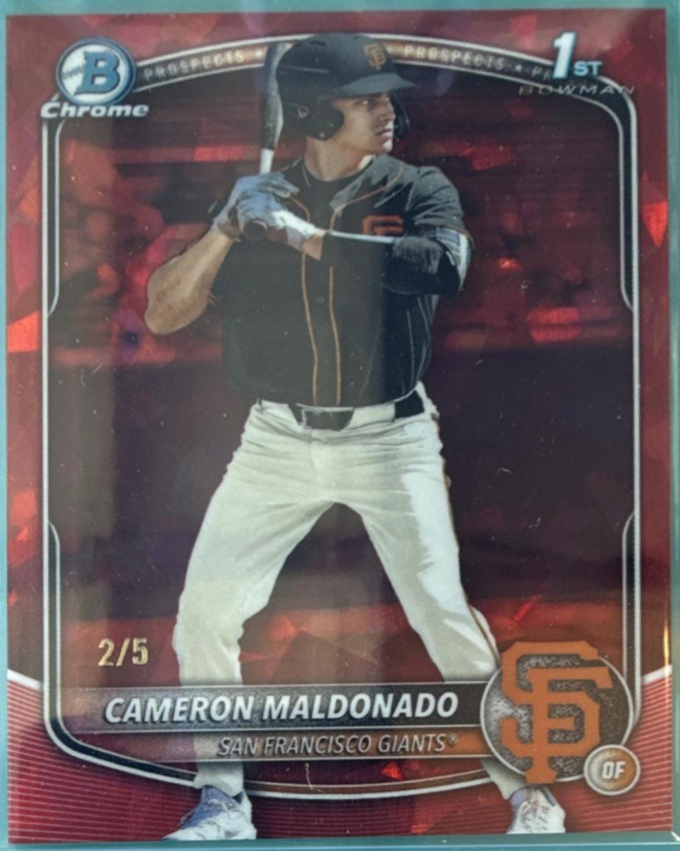 Cameron Maldonado [Red Geometric] #BDC-99