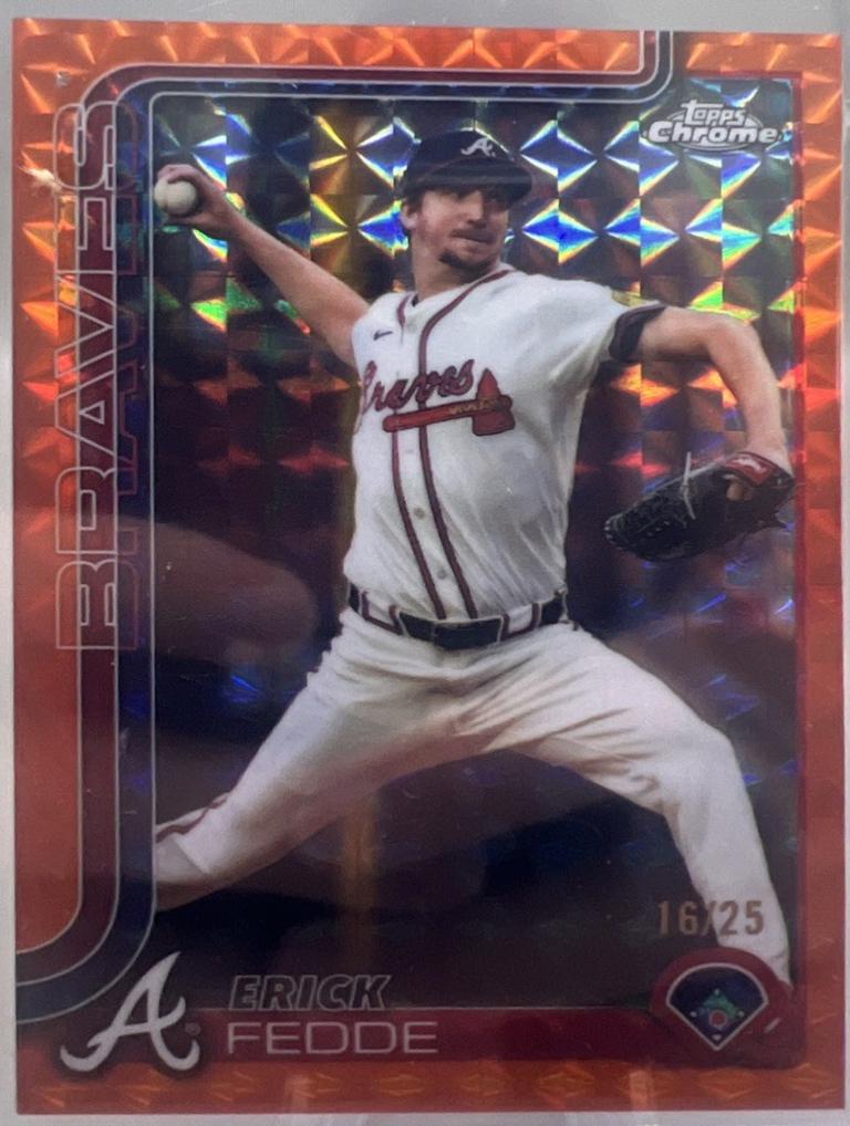 Erick Fedde [Orange Geometric Refractor] #USC89