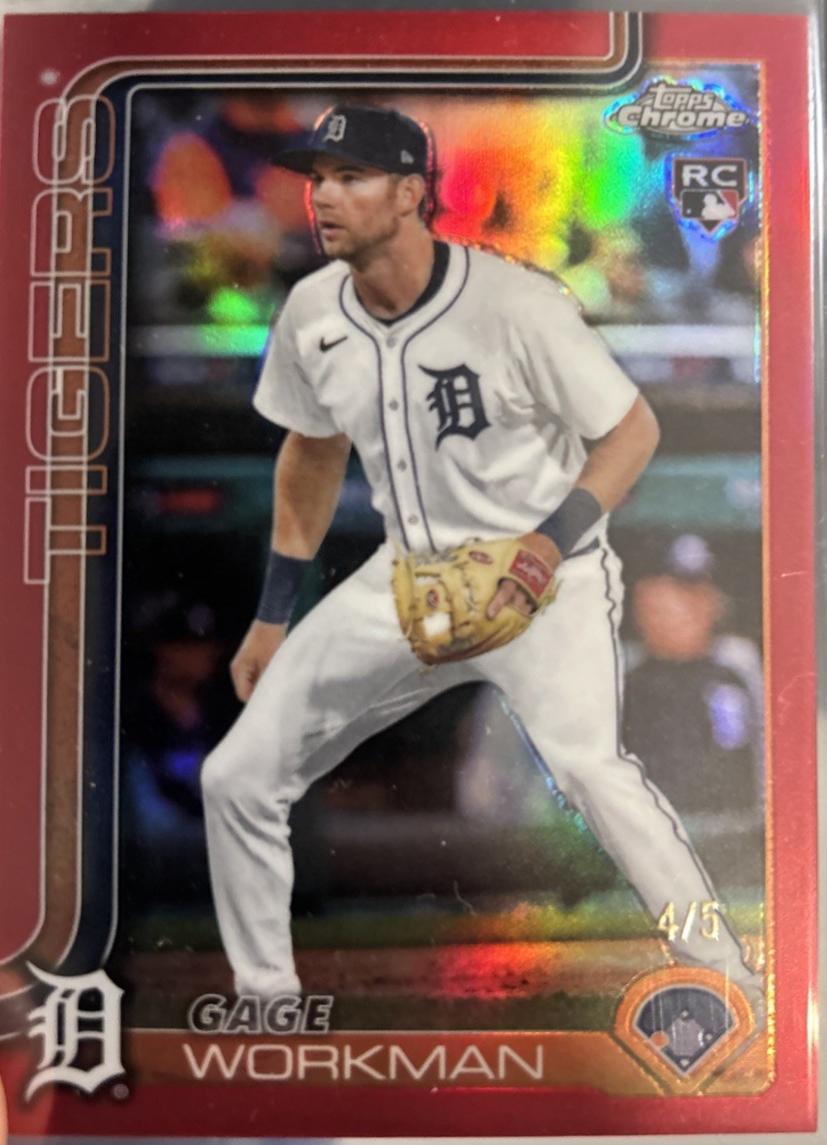 Gage Workman [Red Wave Refractor] #USC21