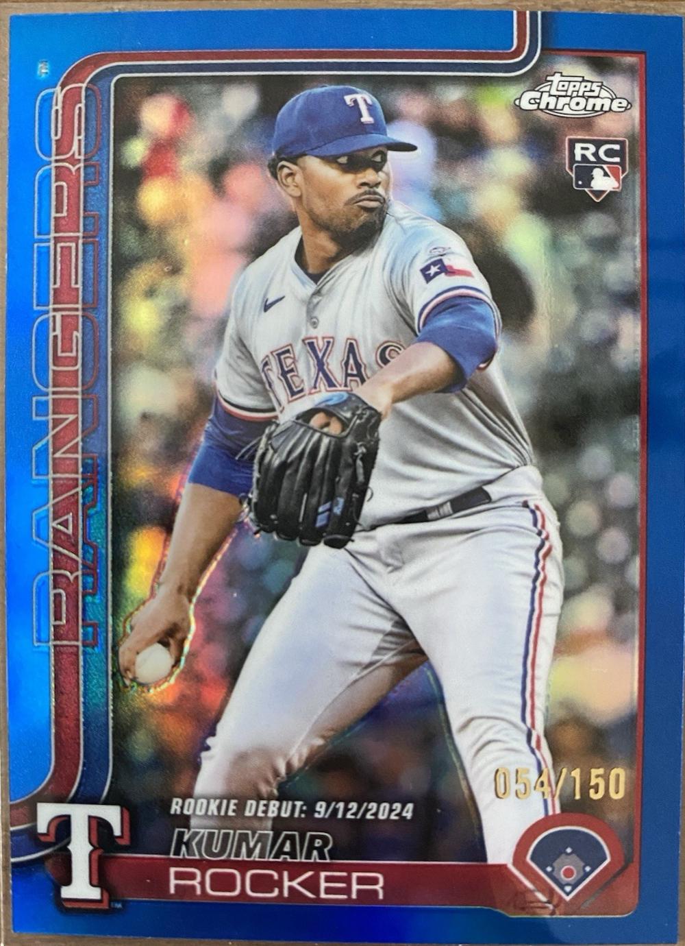 Kumar Rocker [Blue Refractor] #USC160