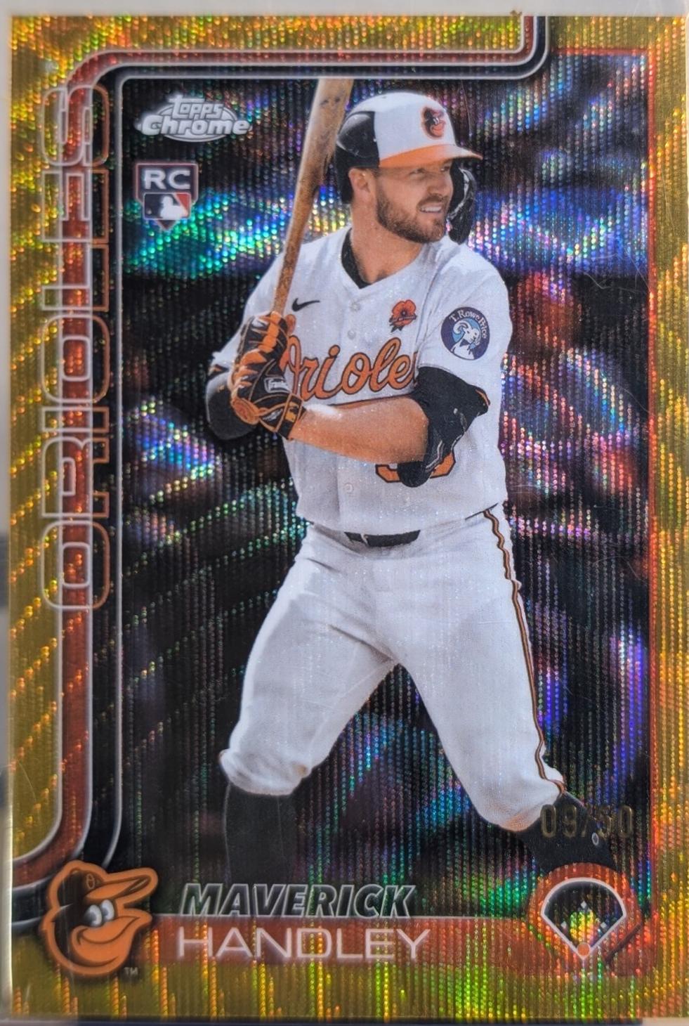 Maverick Handley [Gold Wave Refractor] #USC58