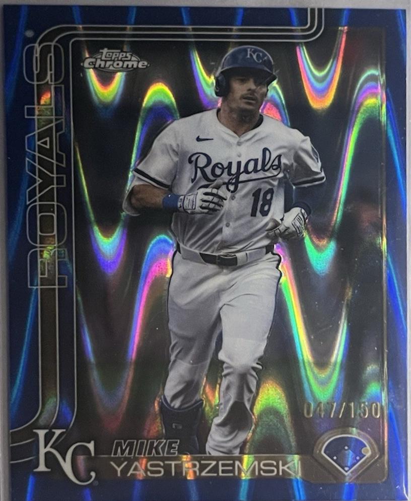 Mike Yastrzemski [Blue Wave Refractor] #USC44
