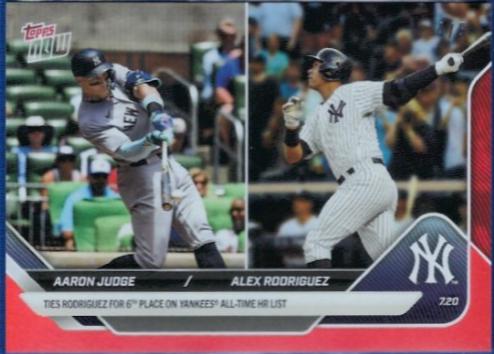 Aaron Judge / Alex Rodriguez [Red Foil] #443