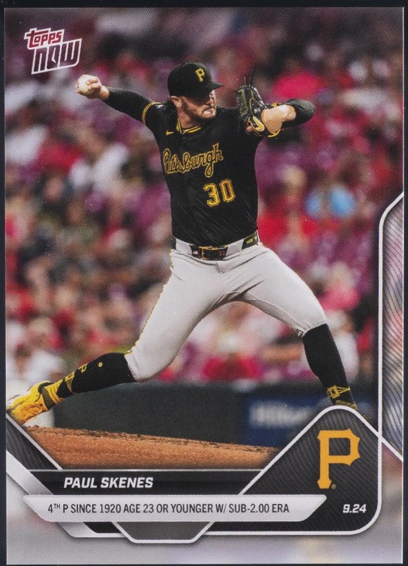 Paul Skenes [Black Foil] #763