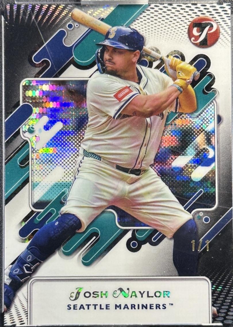 Josh Naylor [Encased Black Refractor] #18