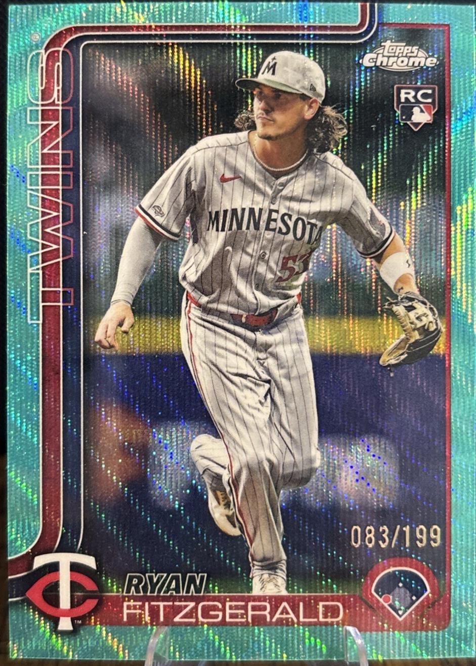 Ryan Fitzgerald [Aqua Wave Refractor] #USC8