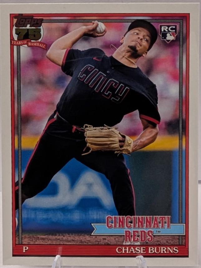 Chase Burns [Red] #T91-73