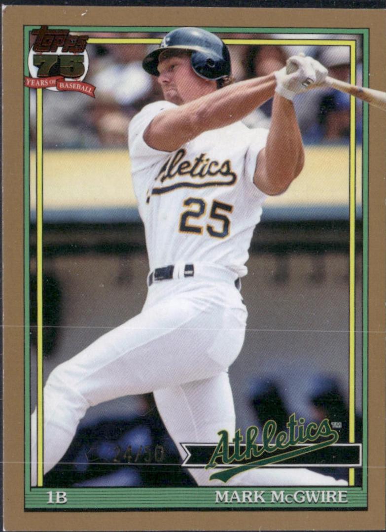 Mark McGwire [Gold] #T91-44
