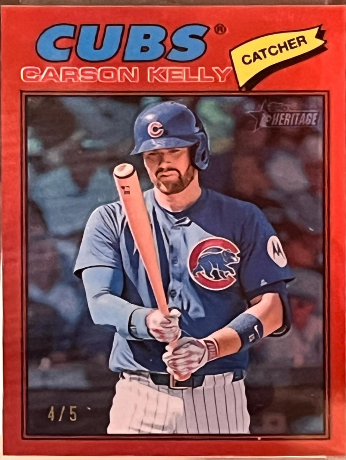 Carson Kelly [Red Bordered Chrome] #326