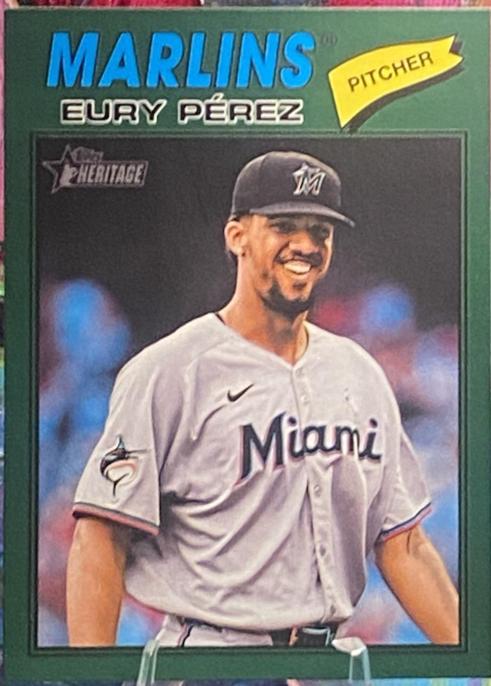Eury Perez [Dark Green Bordered] #18