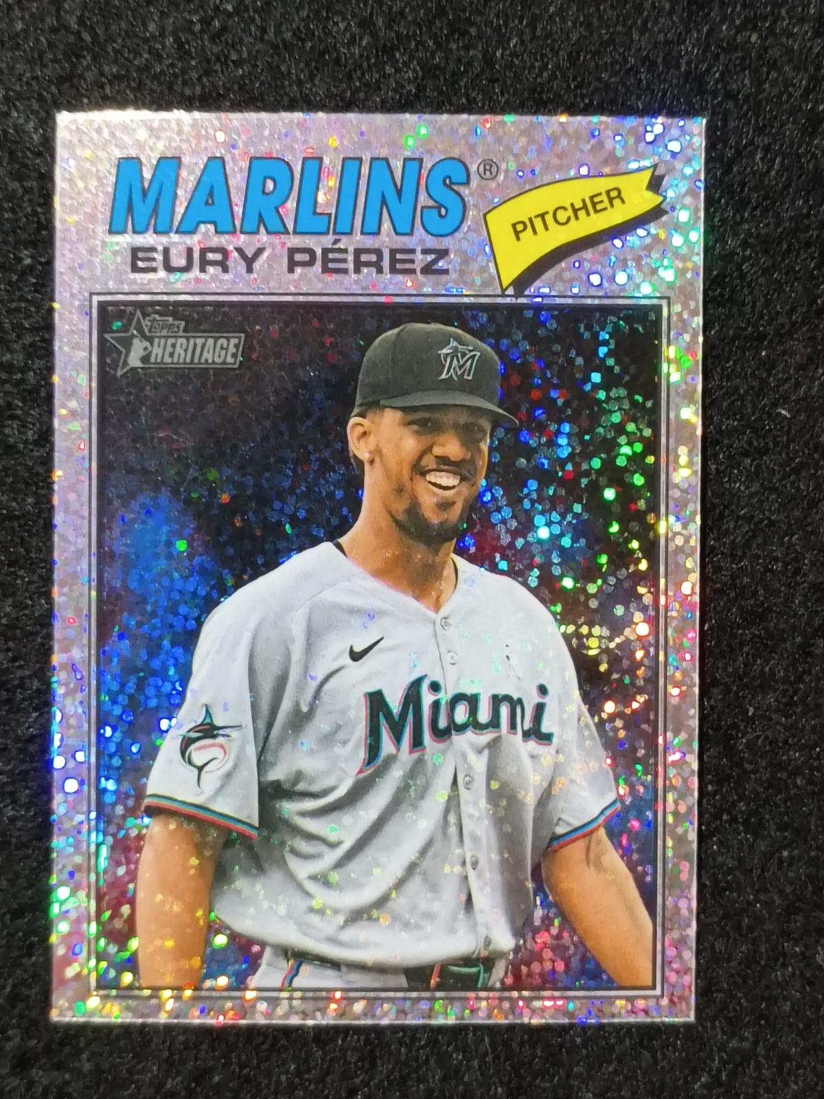 Eury Perez [Silver Sparkle Chrome] #18