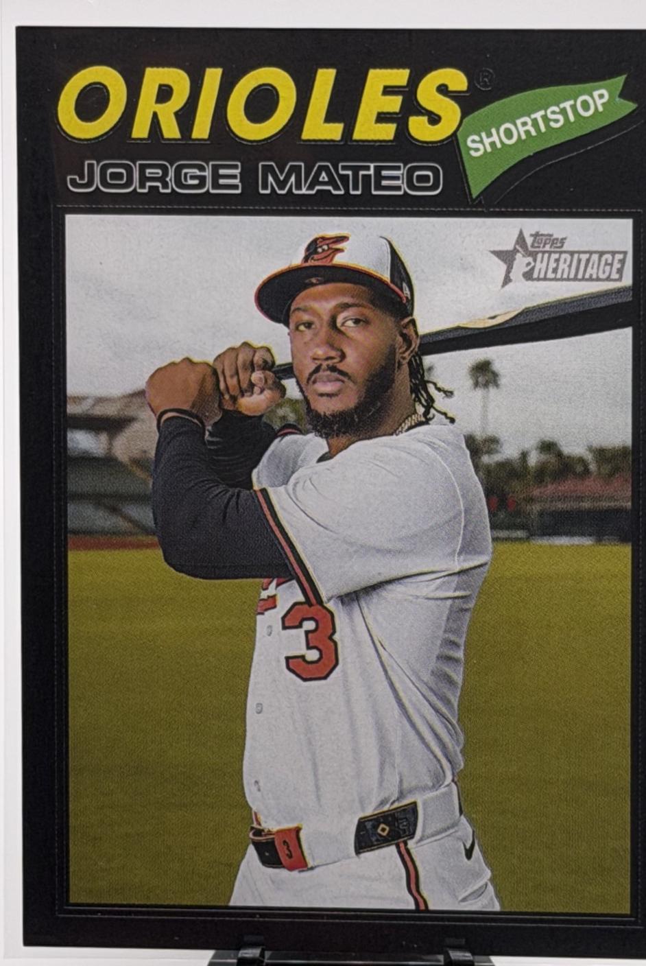 Jorge Mateo [Black Bordered] #267