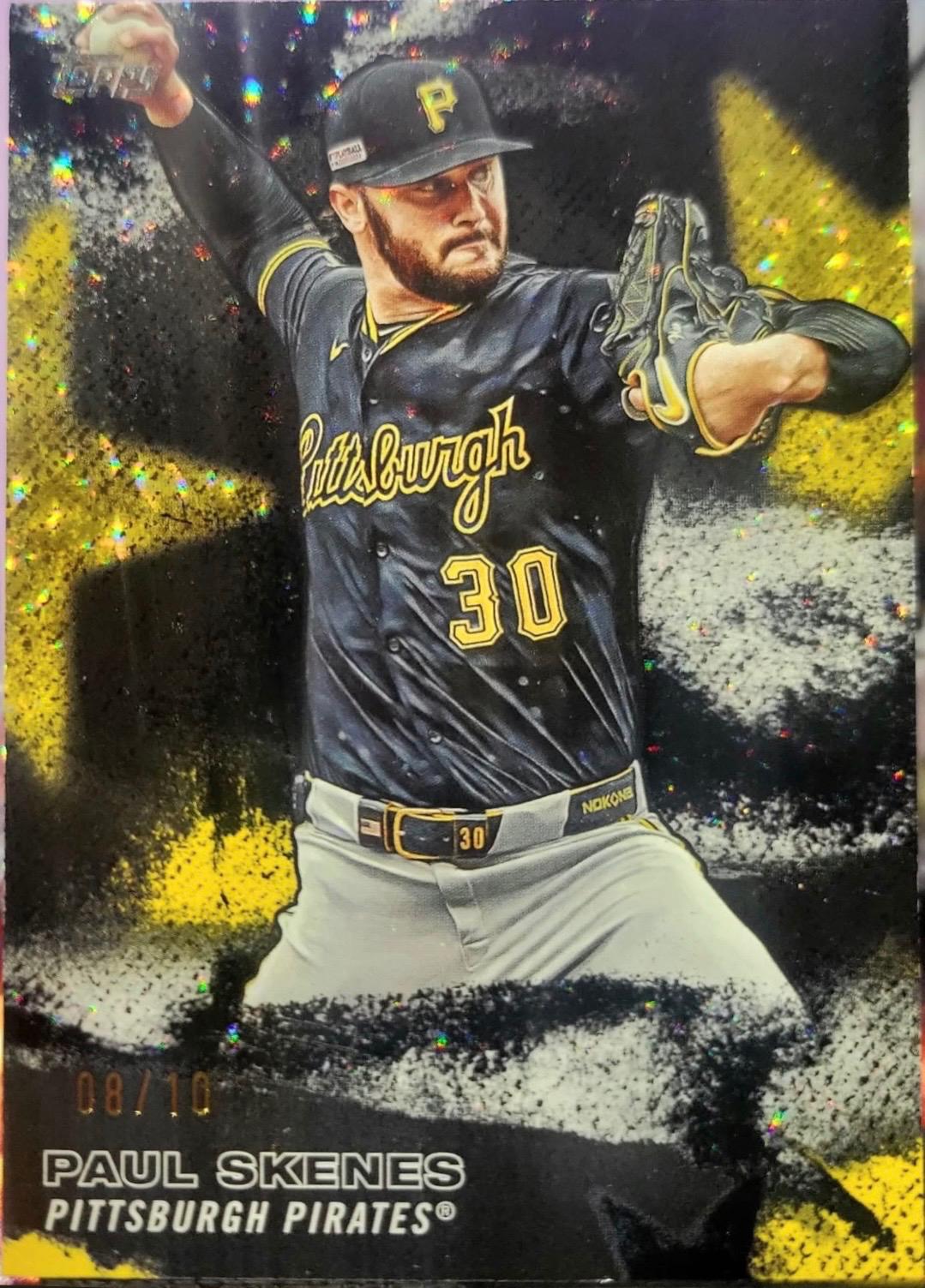 Paul Skenes [Black Crackleboard Foil] #SMLB-21