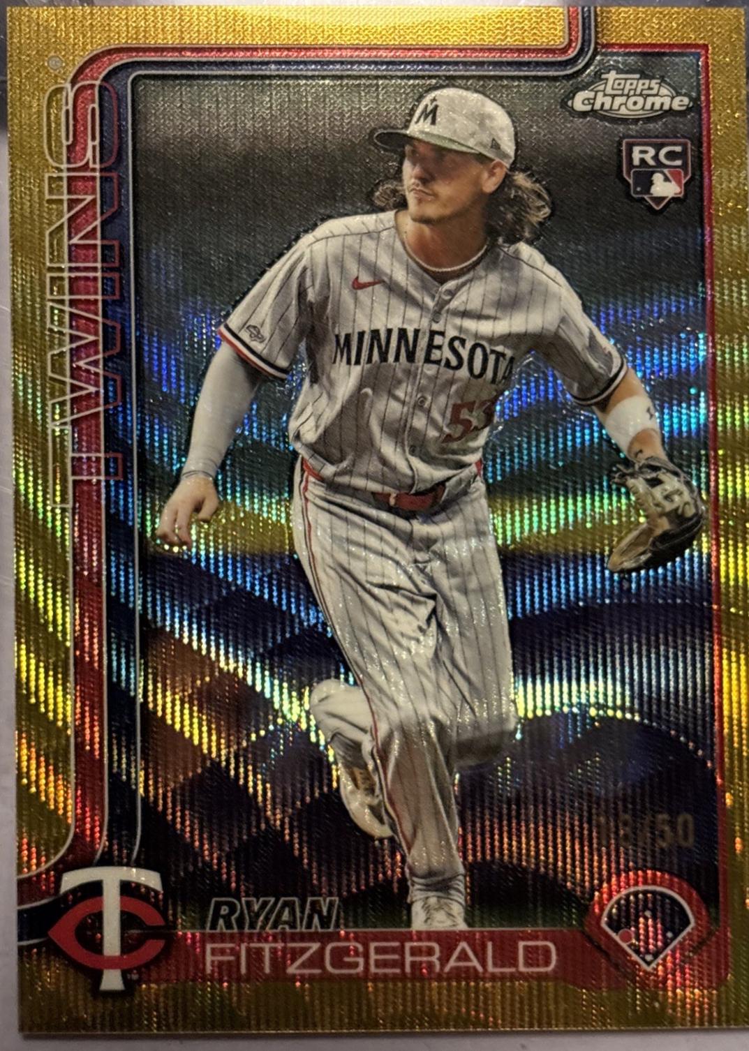 Ryan Fitzgerald [Gold Wave Refractor] #USC8