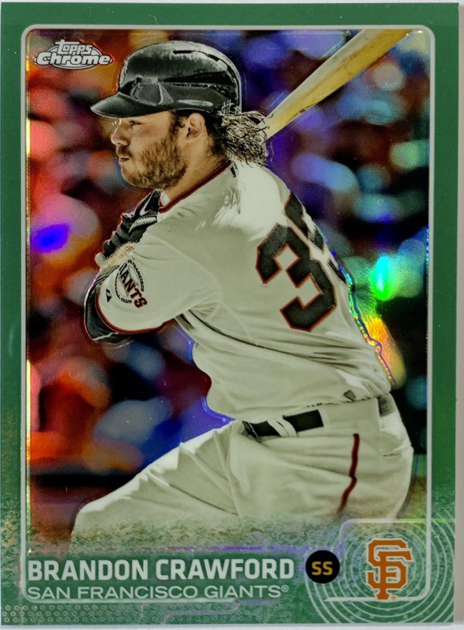 Brandon Crawford [Green Refractor] #111