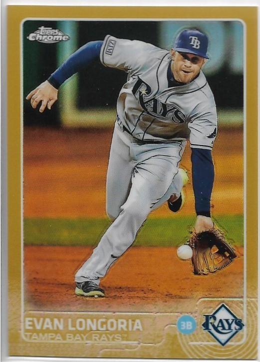 Evan Longoria [Gold Refractor] #178