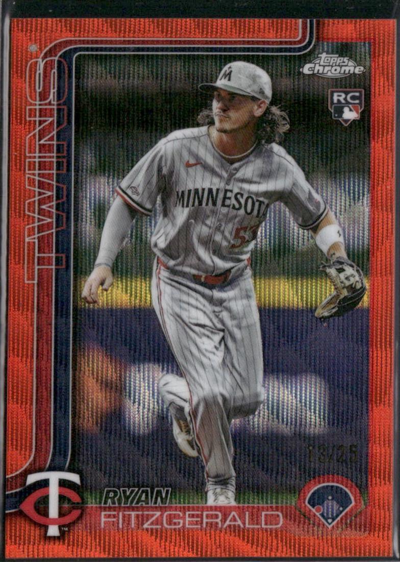 Ryan Fitzgerald [Orange Wave Refractor] #USC8