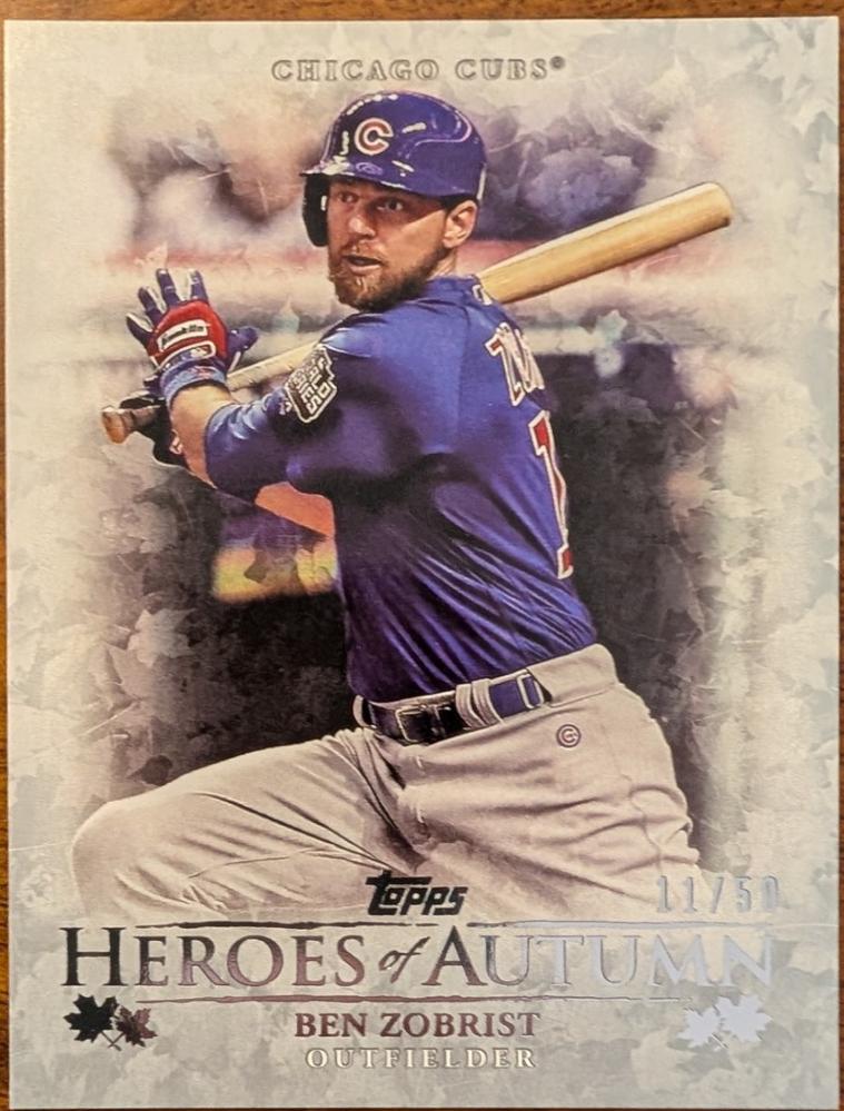 Ben Zobrist [Silver] #HA-12