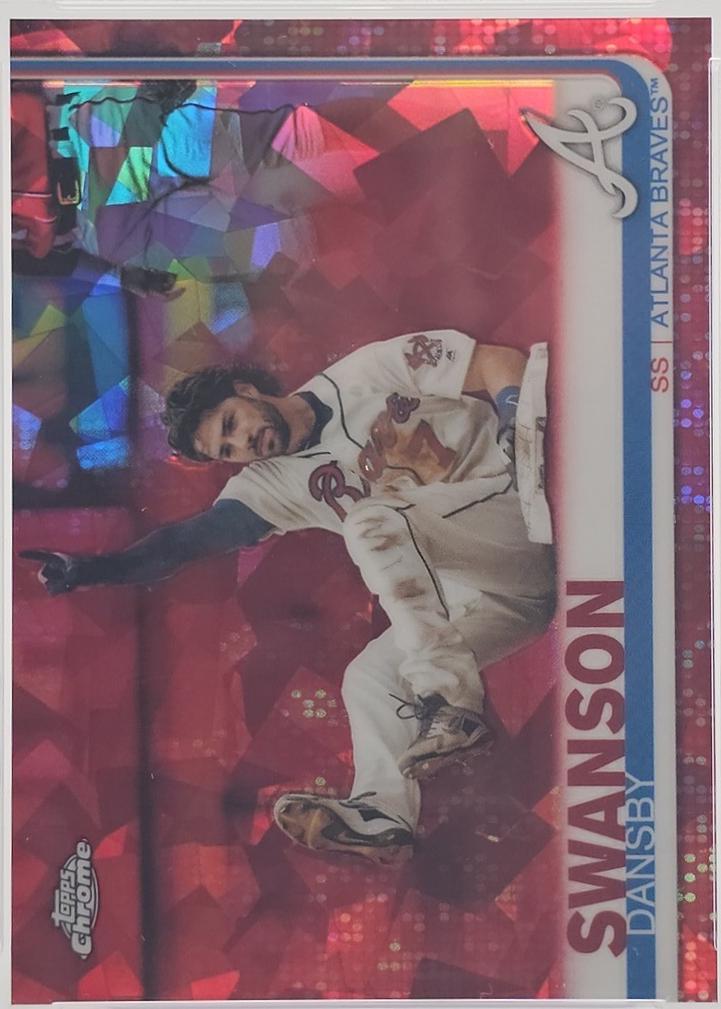 Dansby Swanson [Red Refractor] #191