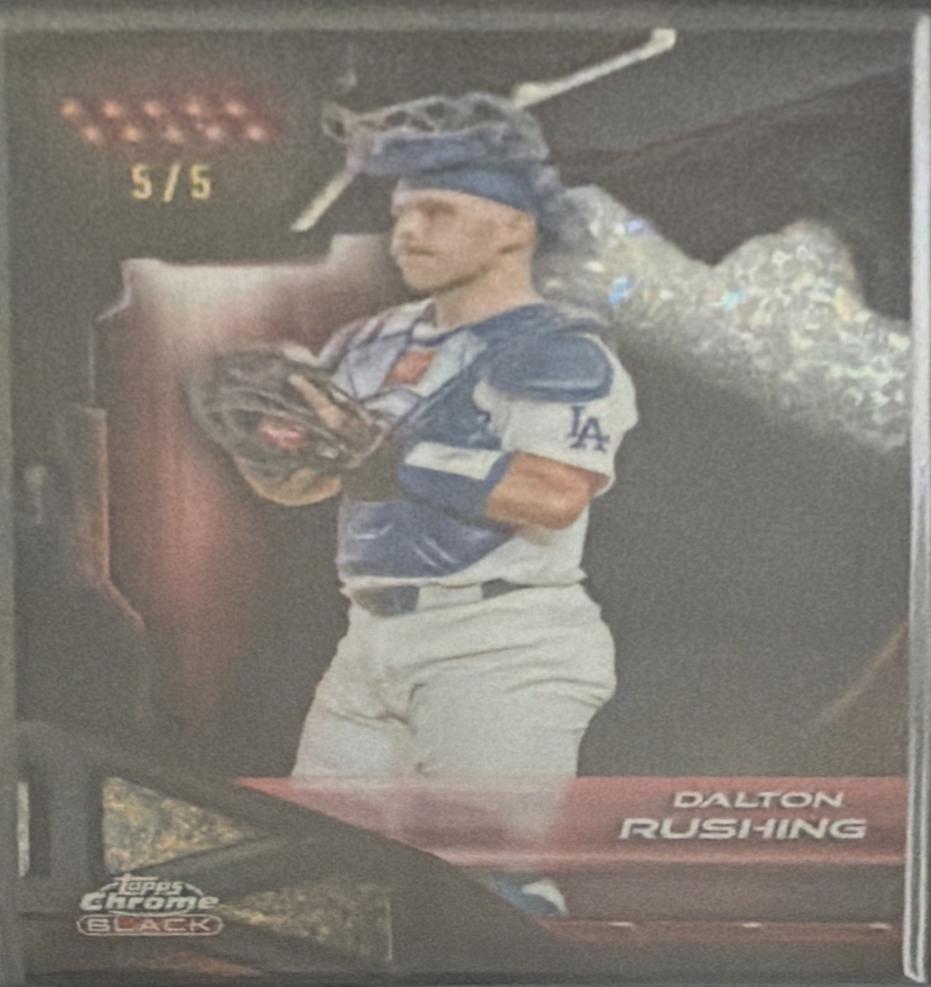 Dalton Rushing [Red Mini-Diamond Refractor] #150