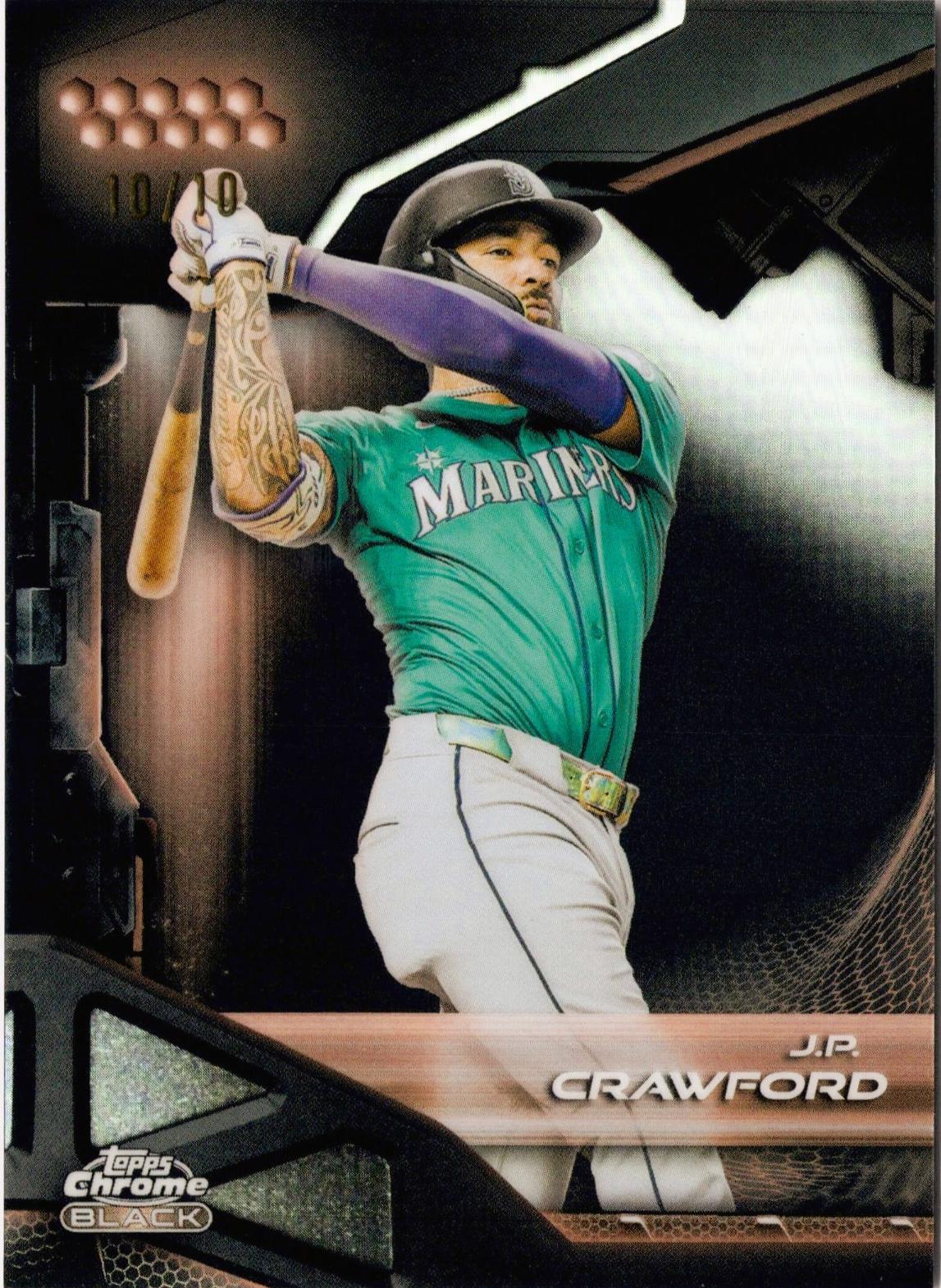 J.P. Crawford [Rose Gold Refractor] #80
