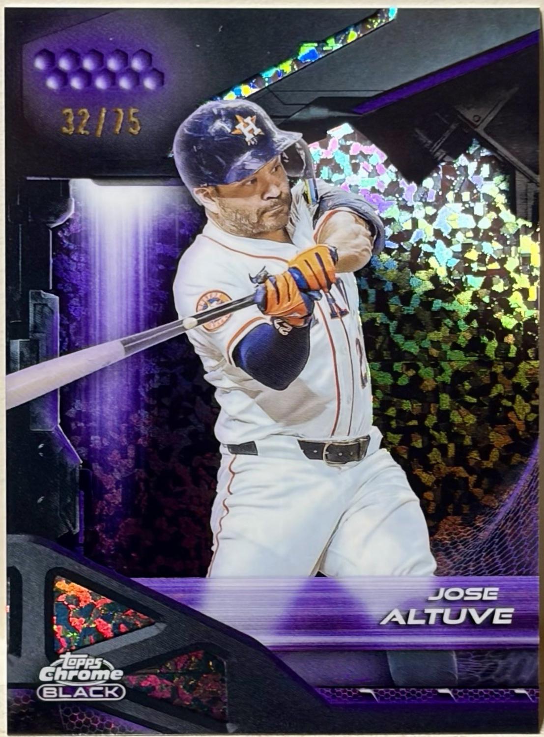 Jose Altuve [Purple Mini-Diamond Refractor] #24