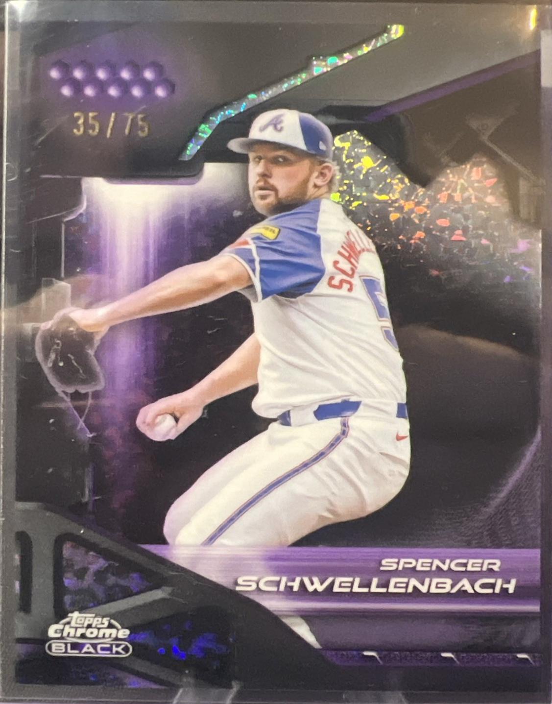 Spencer Schwellenbach [Purple Mini-Diamond Refractor] #128