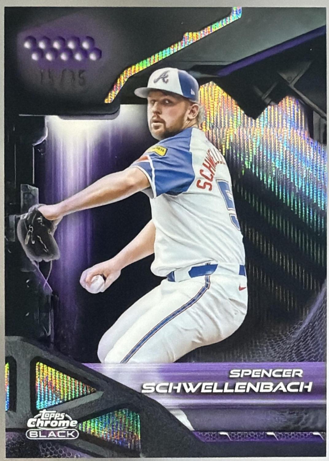 Spencer Schwellenbach [Purple Wave Refractor] #128