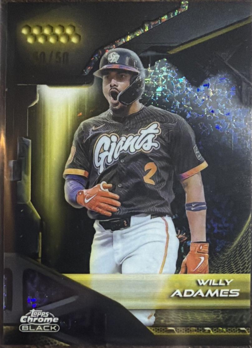 Willy Adames [Gold Refractor] #158