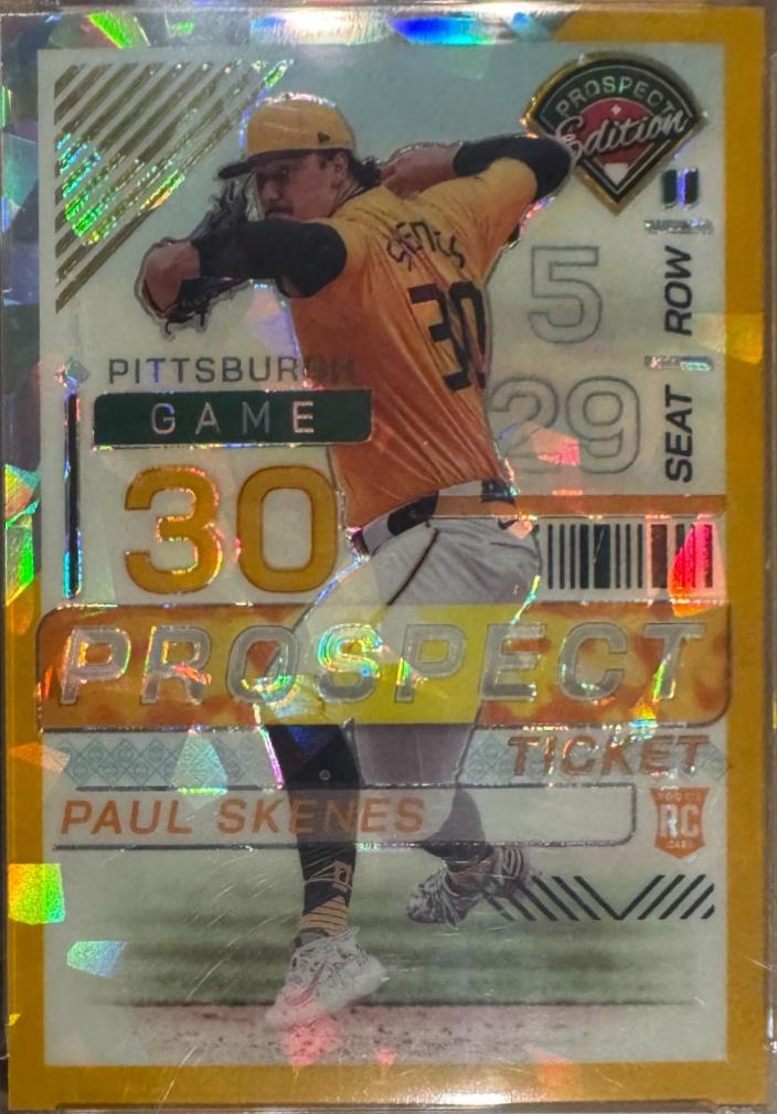 Paul Skenes [Gold Ice Ticket Holo] #159