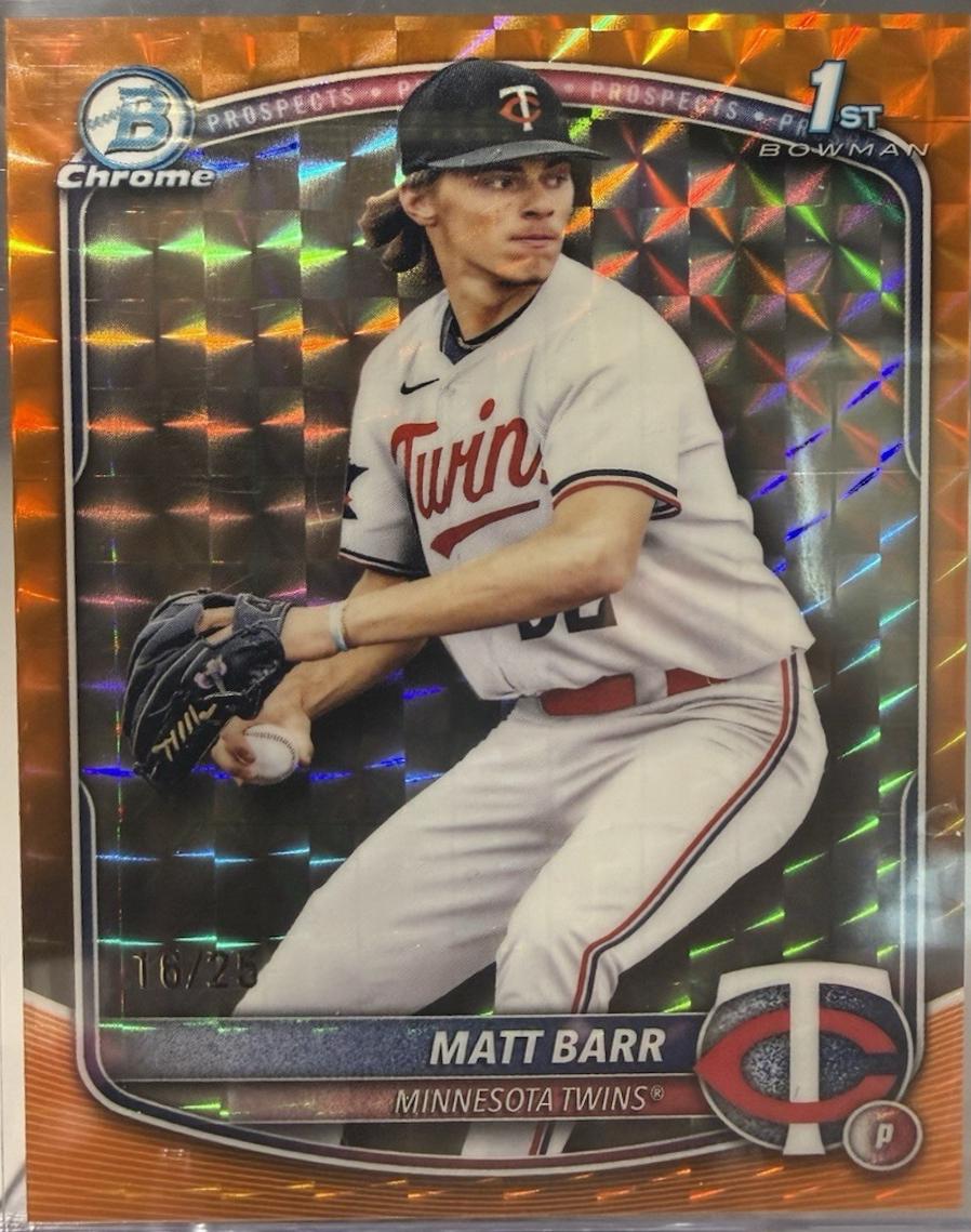 Matt Barr [Orange Geometric] #BDC-154