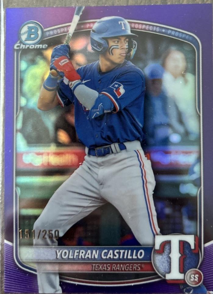 Yolfran Castillo [Purple Refractor] #BDC-107