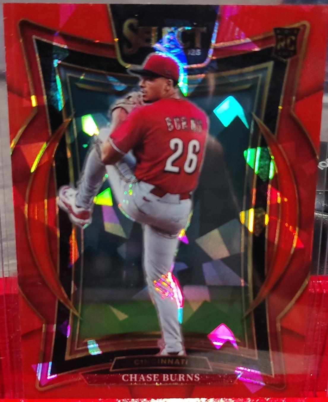 Chase Burns [Red Flash] #94